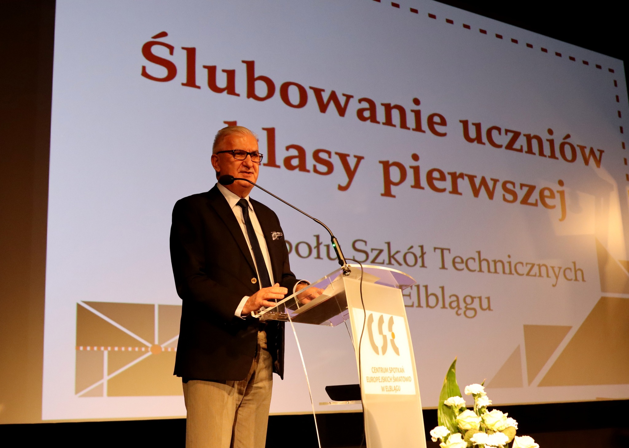 Ślubowanie pierwszej klasy ZST w Elblągu