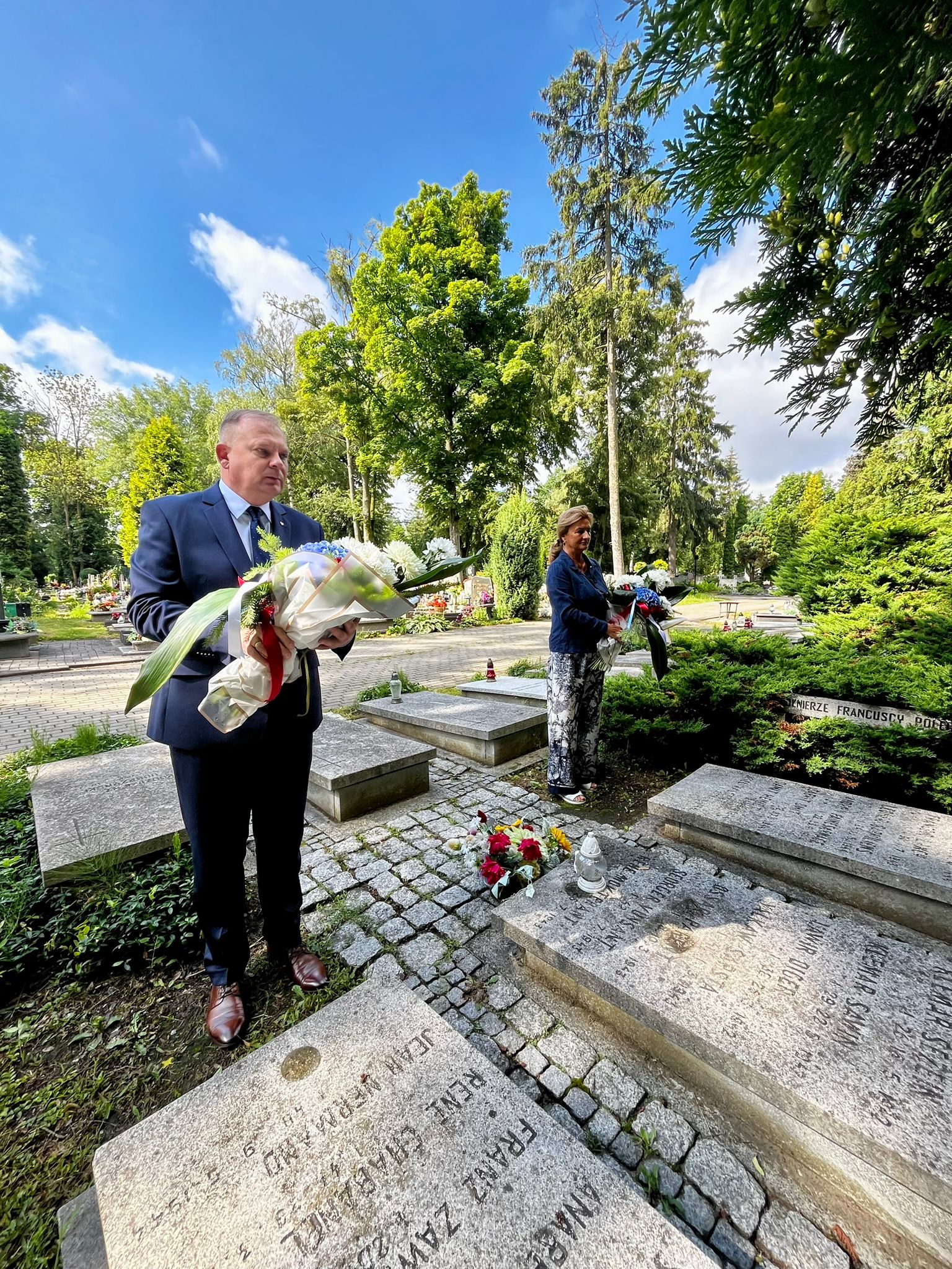 Elbląg pamięta o przyjaciołach z Francji!